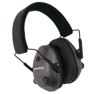 Champion Electronic Ear Muffs - Black