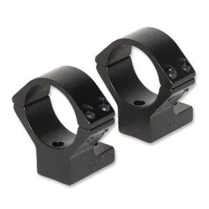 Talley Lightweight Alloy Scope Mounts - Black Anodized - 30mm - Medium, Talley Knight MK 85, Tikka T3 & Tikka Master