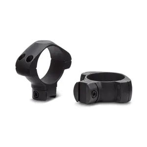 Konus 2-Piece Steel Riflescope Rings for Airguns & .22 Rails 1" Medium Black