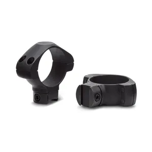 Konus 2-Piece Steel Riflescope Rings for Airguns & .22 Rails 1" Low Black