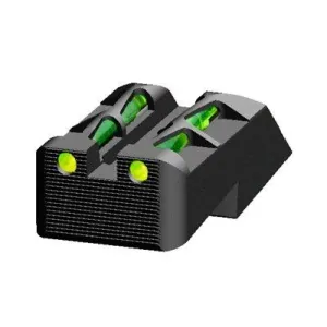 HIVIZ LTWV REAR SA 1911 GRN/RD/BLK