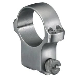 Ruger Steel Scope Ring - Single (6K30) 30mm Extra High 1.187" Height - Stainless Finish