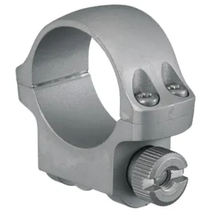 Ruger Steel Scope Ring - Single (3KHM) 1" Low .812" Height - Hawkeye Matte Stainless Finish