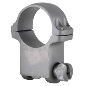 Ruger Steel Scope Ring - Single (6KHM) 1" Extra High 1.187" Height - Hawkeye Matte Stainless Finish