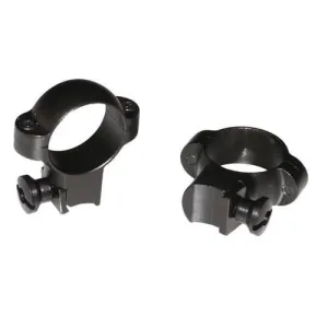 Burris Deluxe Solid Steel .22 Rings 1" High 0.95" Actual Height - Matte