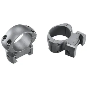 Weaver 2-Piece Grand Slam Steel Top Mount Scope Rings 1" High, Matte (Windage Adjustable)