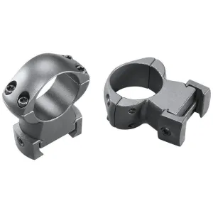 Weaver Grand Slam Steel Top Mount Scope Rings 1" X-High, Matte (Windage Adjustable)