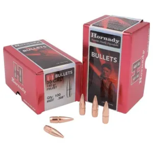 Hornady Traditional & FMJ Bullets .30 cal .308" 150 gr FMJ-BT CANN 100/ct