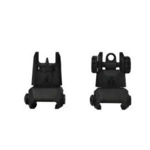 ATI Tactical Flip Up Front & Rear Back Up Sight - Polymer