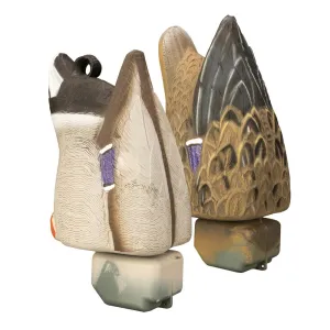 Higdon Outdoors Magnum Duck Butt Mallard Foam Filled Drake & Hen 2pk