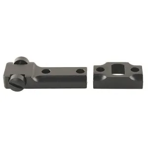 Leupold 2-Piece Standard Steel Base - Savage 10/110 Round Rear Receiver, Matte Black