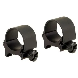 Weaver Detachable Top Mount Aluminum Scope Rings 1" Medium - Matte