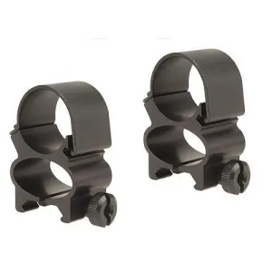 Weaver Detachable See-Thru Scope Rings - 1" Matte