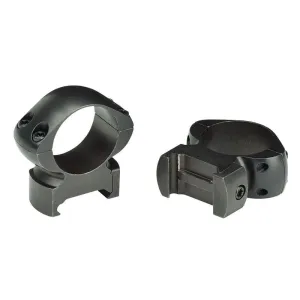 Weaver Grand Slam Steel Top Mount Scope Rings 1" Medium, Black
