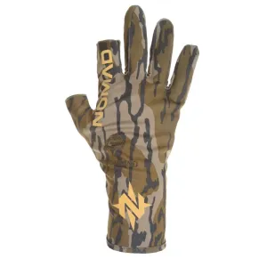 Nomad Fingerless Turkey Glove Mossy Oak Bottomland M/L