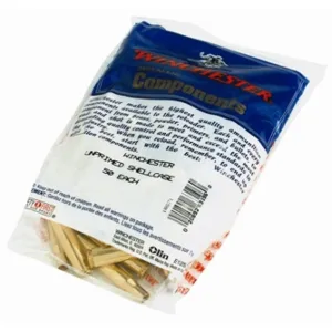 Winchester Unprimed Brass Rifle Cartridge Cases 50/ct .25-20 Winchester