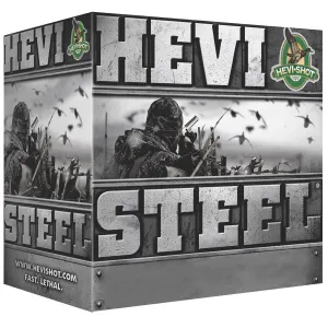 HEVI-Shot HEVI-Steel Shotshells 12 ga 2-3/4" 1-1/8 oz  1500 fps #3 25/ct