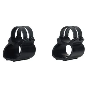 Weaver See-Thru Steel Lock Ringmount (Baseless System) - 1" Ruger 10/22, Black