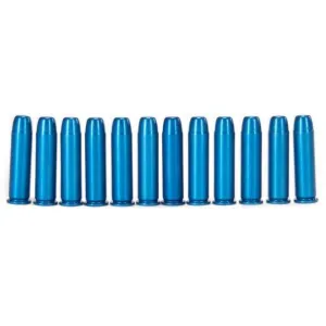 A-Zoom Aluminum Snap Caps .357 Mag Blue 12/pk