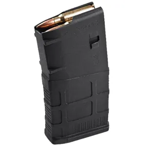 Magpul PMAG 20 LR/SR GEN M3 Rifle Magazine Black Fits DPMS/SR25/LaRue OBR 7.62X51mm NATO 20/rd