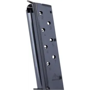 Mec-Gar 1911 Govt Handgun Magazine .40 S&W / .357 SIG HT Blued 8/rd