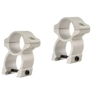 Leupold 2-Piece Rifleman Detachable Weaver-Style See-Thru Aluminum Rings 1" High, Silver