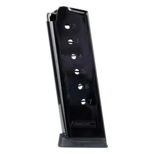 Rock Island Armory ACT-MAG Magazine for Compact 1911 .45ACP Blued Steel 7/rd BULK