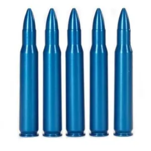 A-Zoom Aluminum Snap Caps 30-30 WIN Blue 5/pk