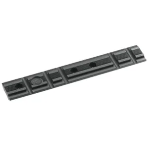 Ruger Weaver-Style Aluminum 22 Target Pistol Scope Base Adapter for Mark IV/Mark III/Mark II & 22/45 .22 Black Anodized 1-piece