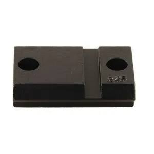 Weaver Grand Slam Steel Top Mount Scope Base - Matte Black - #S46 - Anschutz 1568 FRONT #S46