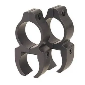 Leupold 2-Piece Rifleman Detachable See-Thru Rings. 22 Rimfire, 3/8" Grooves, Matte