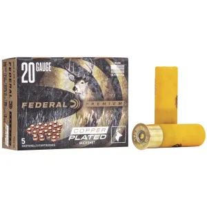 Federal Premium Buckshot 20ga 2 3/4" 20 plts #3B 1175 fps 5/ct