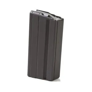 ASC AR Family Rifle Magazine Grey Follower 6.8 SPC Black Stainless Steel 15/rd