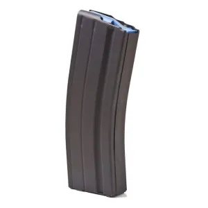 ASC AR Family Rifle Magazine Blue Follower 6.5 Grendel Black Stainless Steel 25/rd