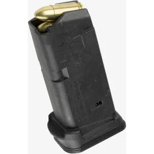 Magpul MAG674BLK PMAG 12 GL9 Rifle Magazine Black For Glock Model 26 9mm Luger 12/rd