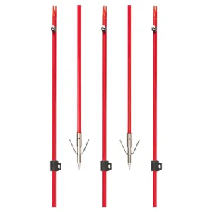 Cajun Bowfishing Fiberglass Arrow with Piranha Point XT