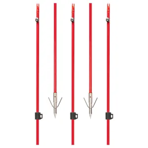 Cajun Bowfishing Fiberglass Arrow with Piranha Long Barb XT