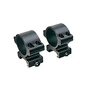 Tasco Angle-Loc Weaver-Style Aluminium Non-Tactical Detachable Scope Rings 30mm Low, Matte Black