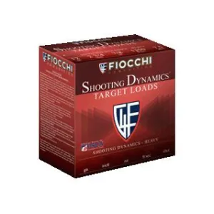 Fiocchi Shooting Dynamics Shotshells 12 ga 2-3/4" 1-1/8oz 1280 fps #8 25/ct