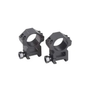 Traditions Tactical Scope Rings 1" High - Matte Black