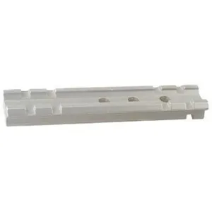 Weaver Standard Top Mount Aluminum Scope Base - Silver - #401S - S&W L, K, & N Frame