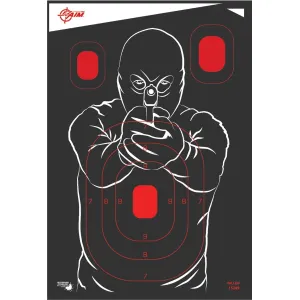 Allen EZ Aim Splash Non-Adhesive Bad Guy Target 12x18 - 5/ct