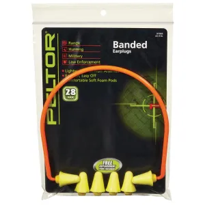 Peltor Sport Banded Ear Plugs & Replace Pods