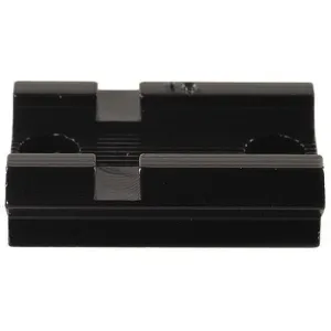Weaver Standard Top Mount Aluminum Scope Base - Gloss Black - #61 - Octagon Flat Receiver FRONT/REAR