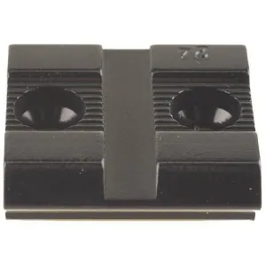Weaver Standard Top Mount Aluminum Scope Base - Gloss Black - #24 - BRNO ZB 22 Hornet 218 Bee, Savage Mark II