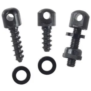 Outdoor Connection Swivel Base, 3-Piece Screw Set - Black