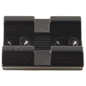 Weaver Standard Top Mount Aluminum Scope Base - Gloss Black - #54 - FRONT/REAR Browning, Colt, Springfield