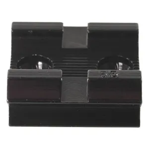Weaver Standard Top Mount Aluminum Scope Base - Gloss Black - #55 - REAR High Standard