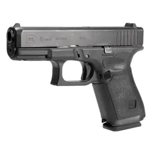 Hogue Wrapter Rubber Adhesive Grip for Glock Gen 5 Models 19, 19MOS, 44 - Black