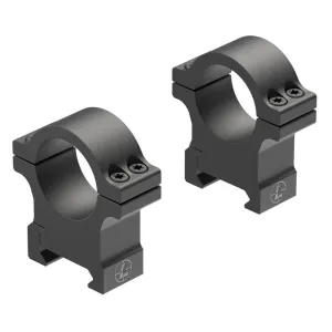 Leupold Open Range Cross-Slot Rings 1" High Matte